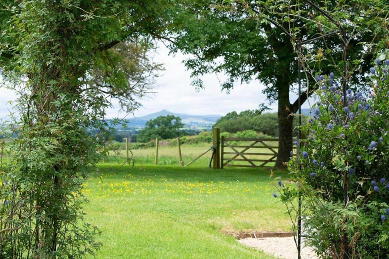 The Tractor Shed Apartment Usk Bagian luar foto
